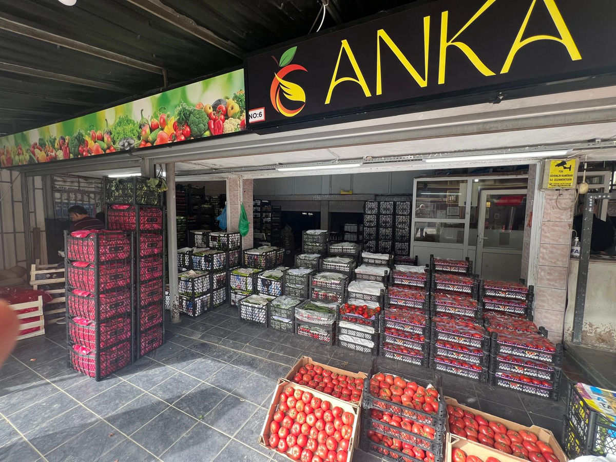 Anka Tarım Edirne Hal Toptan Meyve Sebze Satış Mağazası